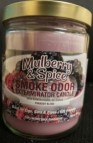 SMOKE ODOR EXTERMINATOR CANDLE 13OZ - MULBERRY & SPICE 