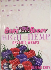 High Hemp CBD Organic wraps- BARE BERRY 