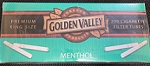 GOLDEN VALLEY CIGARETTE TUBES MENTHOL KINGS - 200CT BOX 