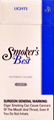 SMOKERS BEST LIGHTS 120'S FILTERED CIGARS BOX 