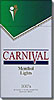 CARNIVAL MENTHOL LIGHT 100 BOX 