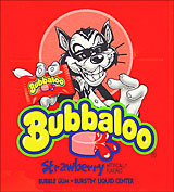 Bubbaloo Bubble Gum Strawberry 60ct 