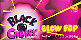 Charms Blow Pop Black Cherry 48CT 