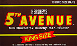 Hershey's 5th Avenue - King Size 18CT Box 