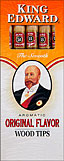 KING EDWARD ORIGINAL FLAVOR - WOOD TIPPED 10/5PKS 