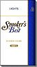 SMOKERS BEST LIGHTS 100'S FILTERED CIGARS BOX 