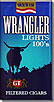 Wrangler Filtered Little Cigars - Light 100 