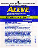Aleve 12 Packets Of 2 Tablets 
