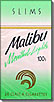 MALIBU SLIM MENTHOL LIGHT 100 BOX 