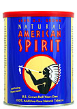 NATURAL AMERICAN SPIRIT  100% AMERICAN TOBACCO 5.29 OZ CAN 