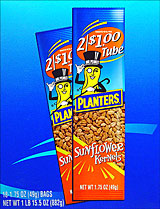 PLANTERS SUNFLOWER KERNELS 18/1.75OZ TUBES 