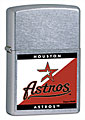 ZIPPO MLB ASTROS - STREET CHROME 