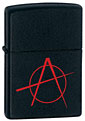 ZIPPO ANARCHY - BLACK MATTE 