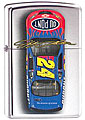 ZIPPO JEFF GORDON "#24 CAR TOP VIEW" - HIGH POLISH CHROME 