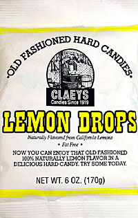 Claeys Old Fashioned Natural Lemon Barrels 6oz 