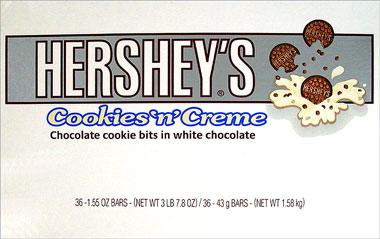 Hershey's Cookies 'n' Creme 36CT Box 