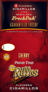 Prime Time Rillos Cherry 10/2pk 