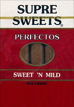 SUPRE SWEETS PERFECTOS - SWEET 'N MILD - 5/5PKS 