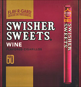 SWISHER SWEETS CIGARILLO WINE 60CT BOX 