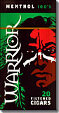 Warrior Filtered Cigars - Menthol 100's 