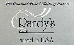 RANDY'S ORIGINAL WIRED ROLLING PAPERS 25/25CT BOOKLETS 