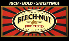 BEECHNUT FIRE-CURED CHEWING TOBACCO 12 COUNT 