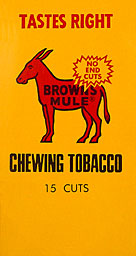 BROWNS MULE CHEWING TOBACCO 