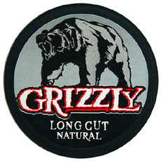 GRIZZLY LONG CUT NATURAL 5 CT ROLL 