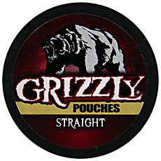 GRIZZLY STRAIGHT POUCH 5 CT ROLL 