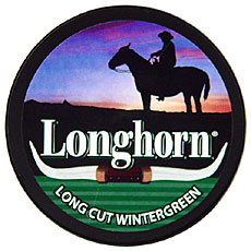 LONGHORN LONG CUT WINTERGREEN 5CT ROLL 