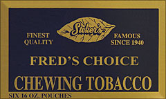 STOKER'S TENNESSEE CHEW FRED'S CHOICE 6 COUNT 16OZ POUCHES 