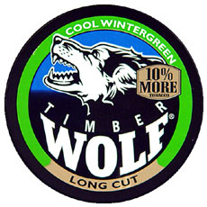 TIMBER WOLF LONG CUT COOL WINTERGREEN 5CT ROLL 