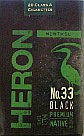 HERON No.33 BLACK MENTHOL KING SOFT 