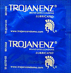 Trojan-Enz Lubricated Condoms 12ct Strip 
