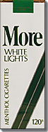 MORE WHITE LIGHT MENTHOL 120 