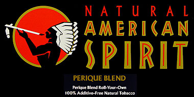 NATURAL AMERICAN SPIRIT  PERIQUE BLEND - 6 / 1.41oz. POUCHES 