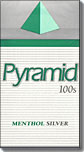 PYRAMID MENTHOL SILVER 100 BOX 