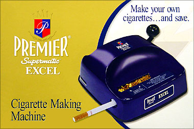 PREMIER SUPERMATIC EXCEL FILTER CIGARETTE MAKING MACHINE 