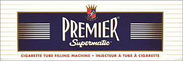 PREMIER FILTER TUBE FILLING MACHINE 