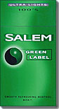 SALEM ULTRA LIGHT 100 BOX 