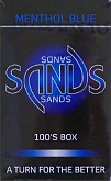 Sands Menthol Blue Light 100 Box 