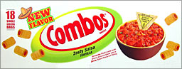 Combos Zesty Salsa Tortilla 18CT Box 