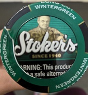 STOKER'S LONG CUT WINTERGREEN 5CT ROLL 