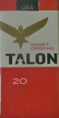 Talon Sweet Original 100 Filtered Cigar Box 